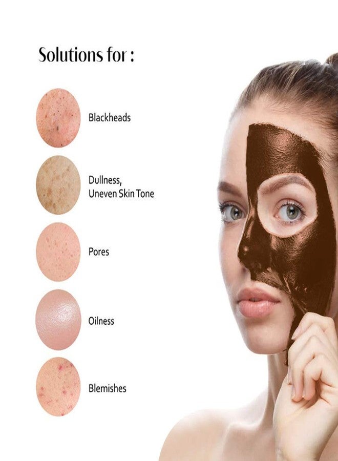 Grospe Peel Off Face Masks, Blackhead Remover Mask, Herbal Mask Cream, Deep Cleaning Facial Mask Pore Shrinking, Acne and Oil Control for Face & Nose（80g） - Image 5