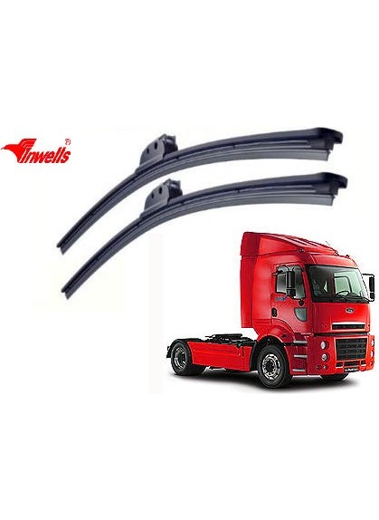 Inwells Ford Cargo / Wiper, Set, 680mm-680mm, Perforated 