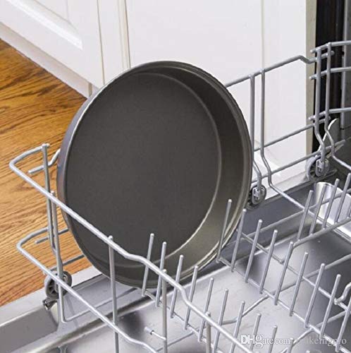 DiBha® Non-Stick Round Cake Pan 9.75" Inch Diameter Black - Image 5