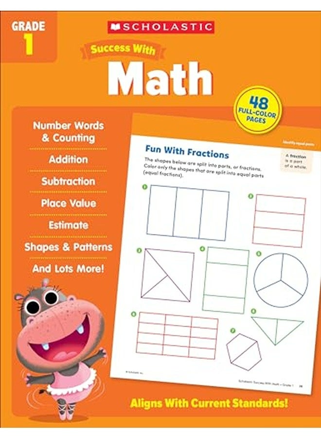 Scholastic Success With Math Grade 1 By Scholastic Teaching Resources Paperback