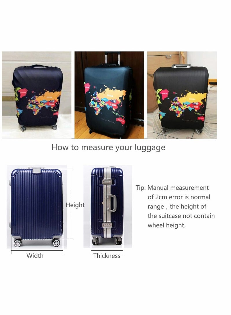 Excefore Luggage Cover, Washable Suitcase Protector Anti-scratch Suitcase Fits 26-28 Inch Luggage (XL) - Image 3