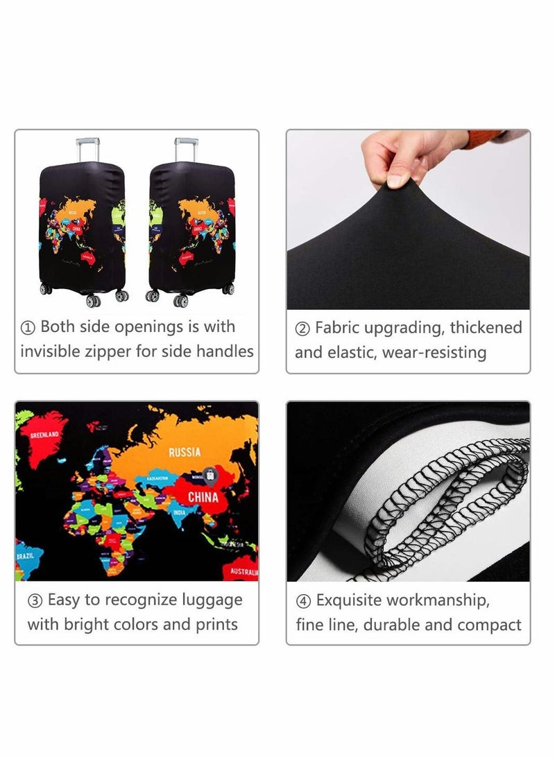 Excefore Luggage Cover, Washable Suitcase Protector Anti-scratch Suitcase Fits 26-28 Inch Luggage (XL) - Image 2