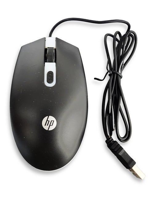 ماوس مكتب سلكي M180 ، مع 4 أزرار و 7 ألوان LED و ، 1600 نقطة في البوصة، للكمبيوتر والكمبيوتر المحمول والمكتب المنزلي،  عالي الجودة - أسود