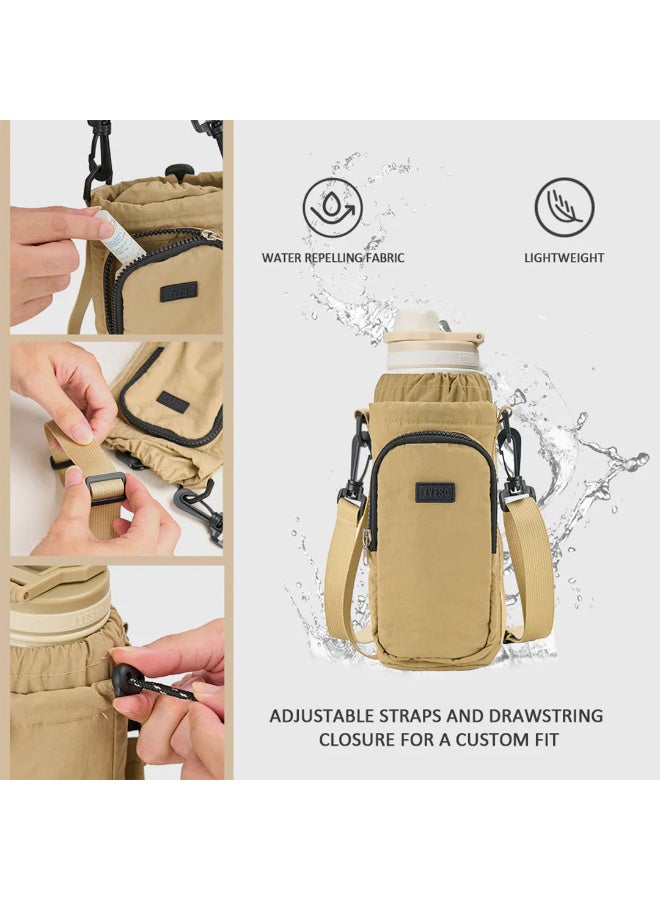 TYESO Water Bottle Backpack – Lightweight Portable Bottle Carrier – Adjustable Shoulder Strap – Ideal for Travel, Sports & Daily Use - Image 3