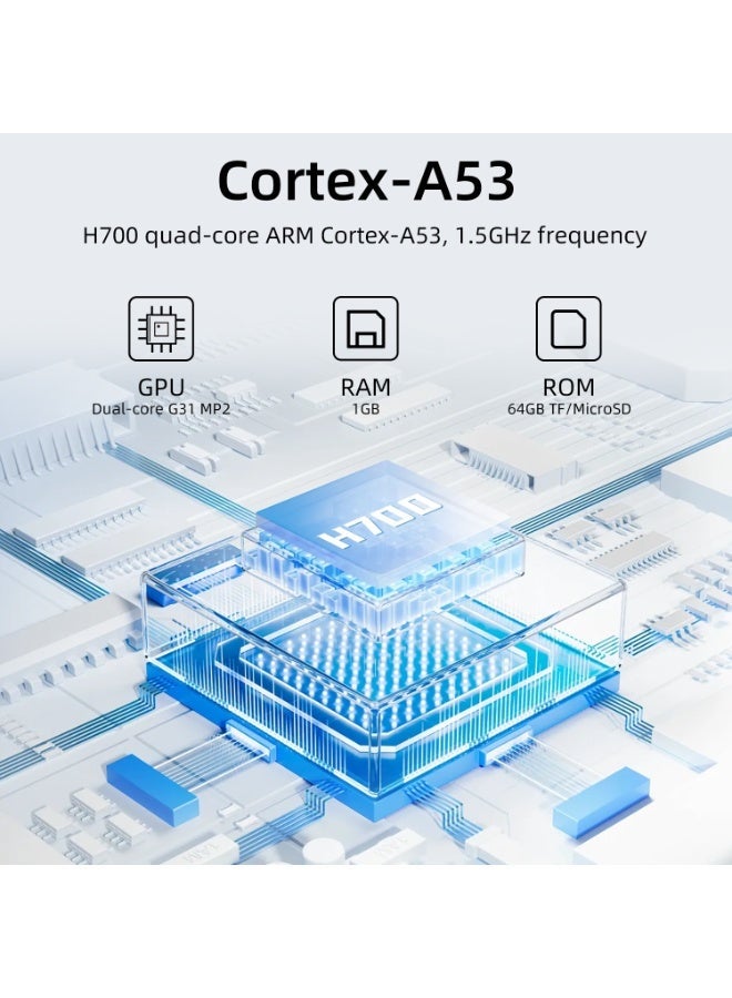 ANBERNIC  RG35XX Pro Retro Handheld Game Console , RG 35XXPro Support HDMI TV Output 5G WiFi Bluetooth 4.2 , 3.5 Inch IPS Screen Linux System Built-in 64G TF Card 4353 Games(Black-NWE) - Image 5