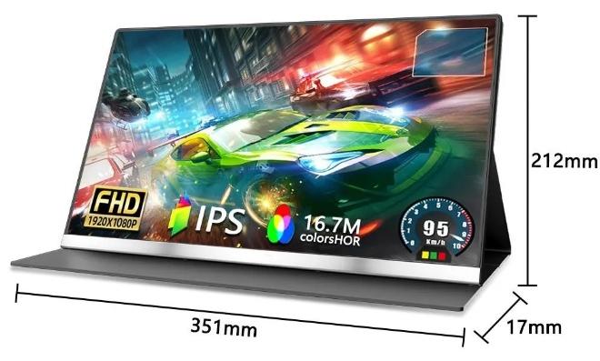 V2COM P4 15.6 inch Portable Screen - Image 1