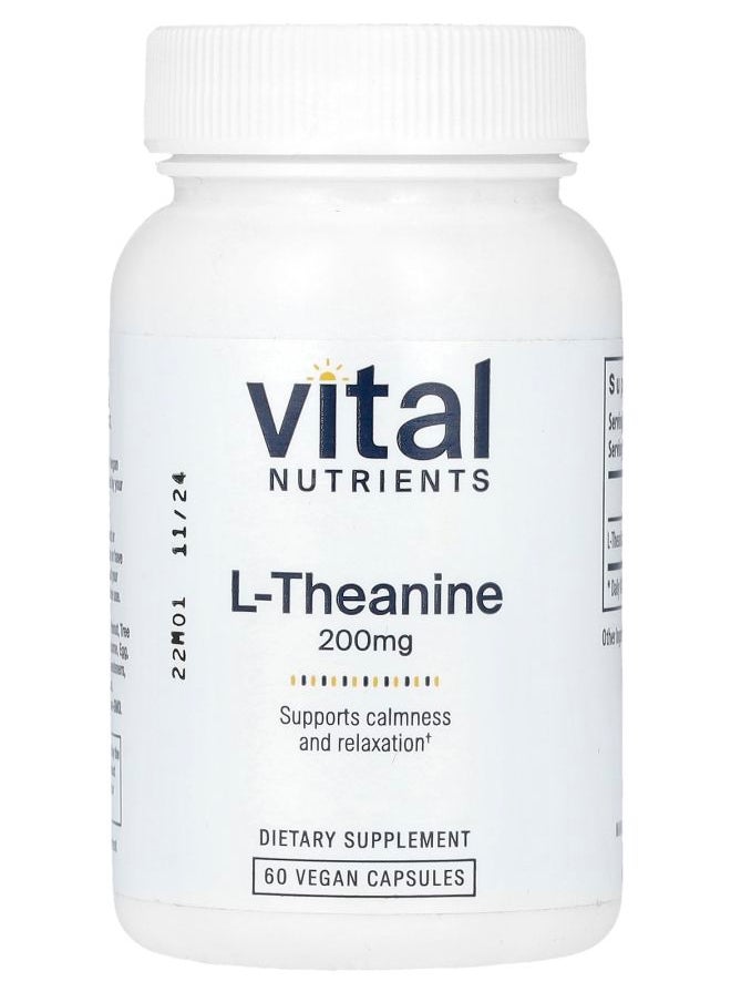 L- Theanine 200 mg 60 Vegan Capsules - pzsku/Z8CC407BBC4DAF1469059Z/45/_/1728743016/b5cffe7b-5cdb-4330-b942-65aa05c93706