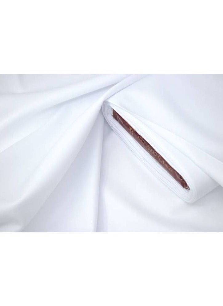 ماركة غير محددة - طاقة قماش ياباني صيفي مخلوط تكفي 7 ثياب - ابيض - Image 1
