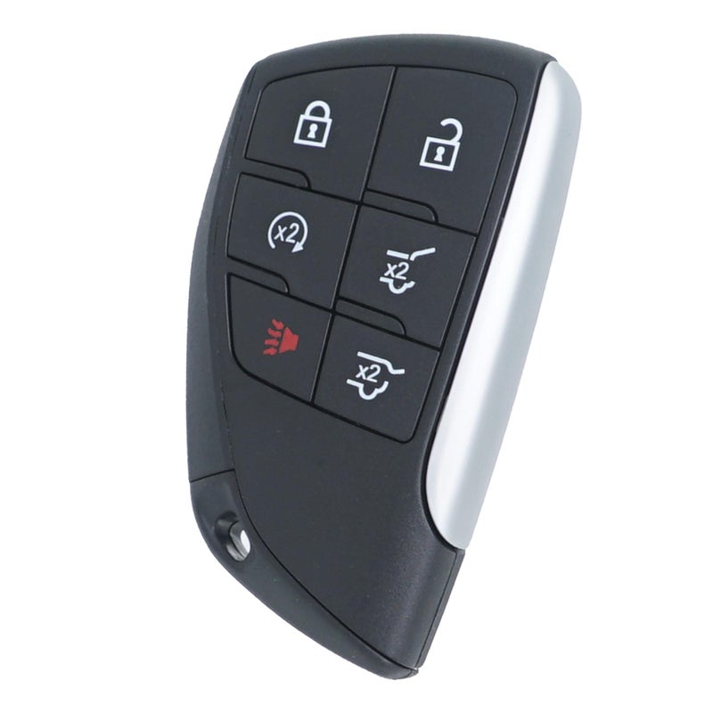 بديل ذكي لجهاز التحكم عن بُعد يناسب شيفروليه سوبربان تاهو جي إم سي يوكون XL 2021 2022 2023 YG0G21TB2 زر بدء التشغيل دخول بدون مفتاح جهاز تحكم عن بُعد 13537962 49 شريحة 6 أزرار 433 ميجاهرتز