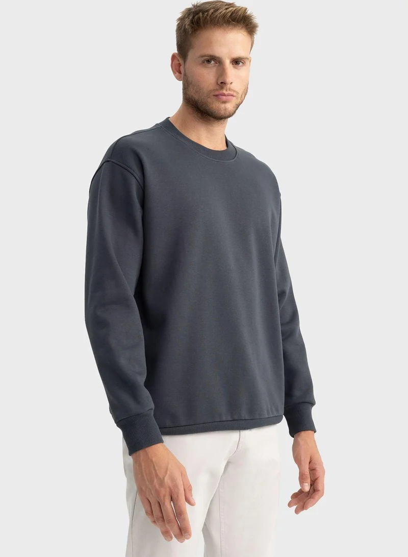 DeFacto Essential Sweatshirt