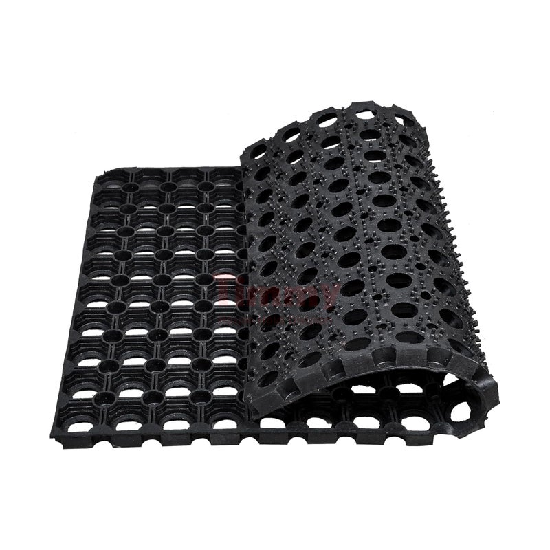Timmy Hollow Door Mat 22MM 50x100CM Heavy Duty Anti Slip Entrance Floor Mat Durable Indoor Outdoor Use