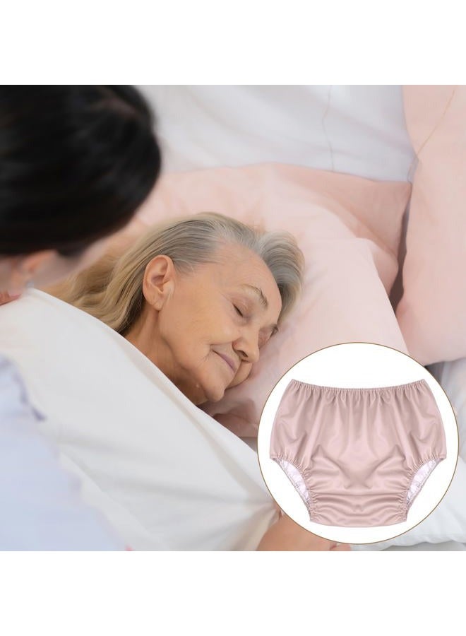 Breathffy 6 Pcs Adult Leakproof Incontinence Underwear for Women Men Pull on Cover Pant Washable Underpants Reusable Plastic Diaper Covers for Disabled, Elderly, Postpartum (Mixed Colors,X-Large) - Image 2