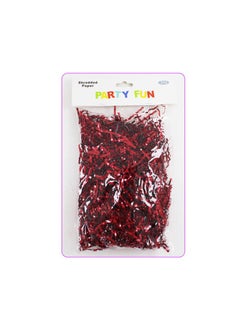 PARTY FUN Shedded Paper 50 Grm Bag Red Color  - Image 3