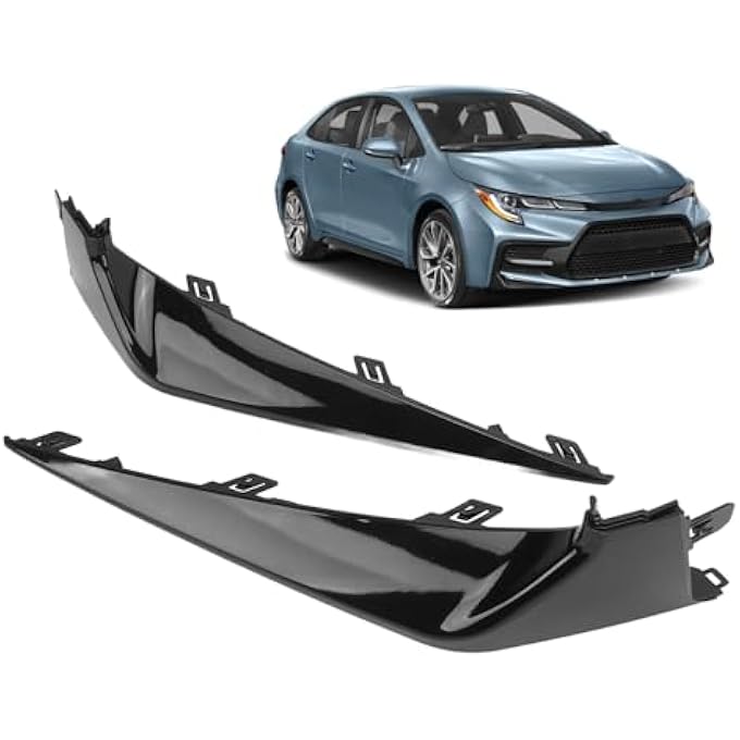 banapoy Front Bumper Lower Molding Trim, ABS 52112 02110 Left Right Bumper Trim Replacement for SE 2020, Automotive Bumper Moldings, Car Accessories, Auto Modification Parts - Image 2