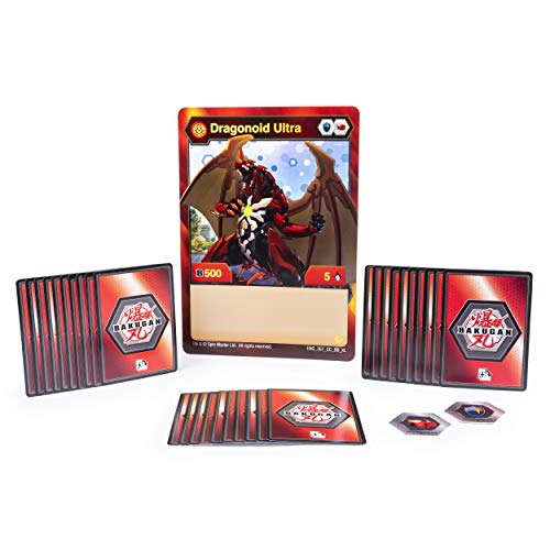 BAKUGAN باكوجان، مجموعة بطاقات المعركة الفاخرة مع بطاقة دراجونيد العملاقة، للأعمار من 6 سنوات وما فوق - Image 3