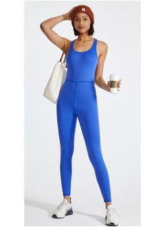 Loquat Dance Ballet Yoga Jumpsuit Blue  - Image 1