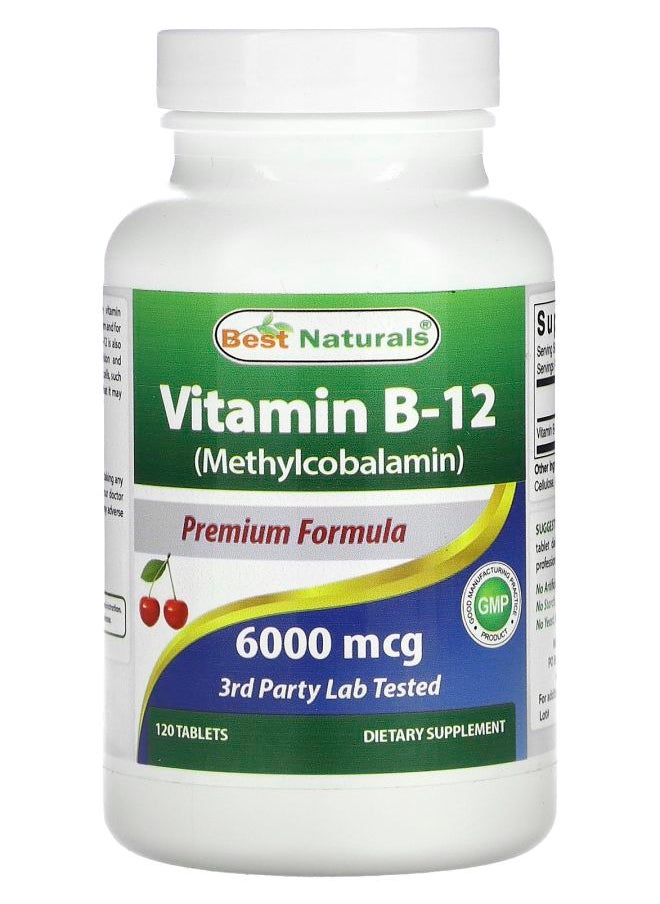 Vitamin B-12 (Methylcobalamin) 6000 mcg 120 Tablets - pzsku/Z8CC4D8796F695E9C13FDZ/45/_/1728488878/ab4ef9ea-6fa0-44b3-81fa-e17b59da5370