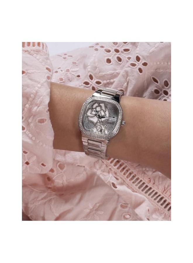 GUESS ROSE BUD Stainless Steel 32 mm Analog Watch - Image 4