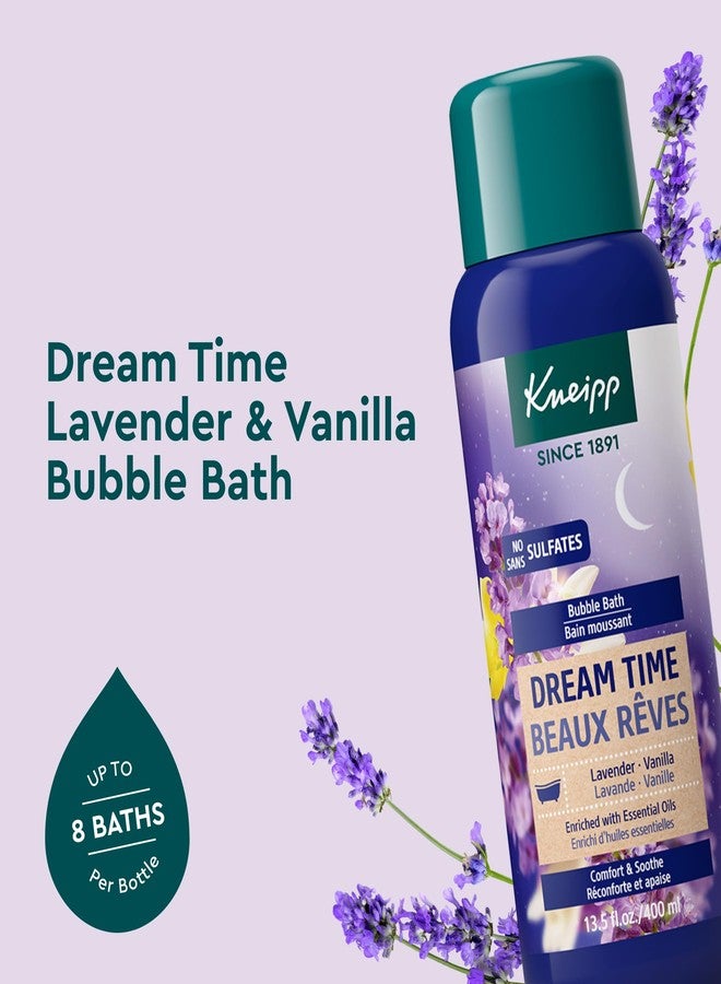 Kneipp Dream Time Lavender & Vanilla Aromatherapy Bubble Bath - Good for Unwinding Before Bed - Vegan - Sulfate Free - 13.5 fl oz - Up to Eight Baths - Image 2