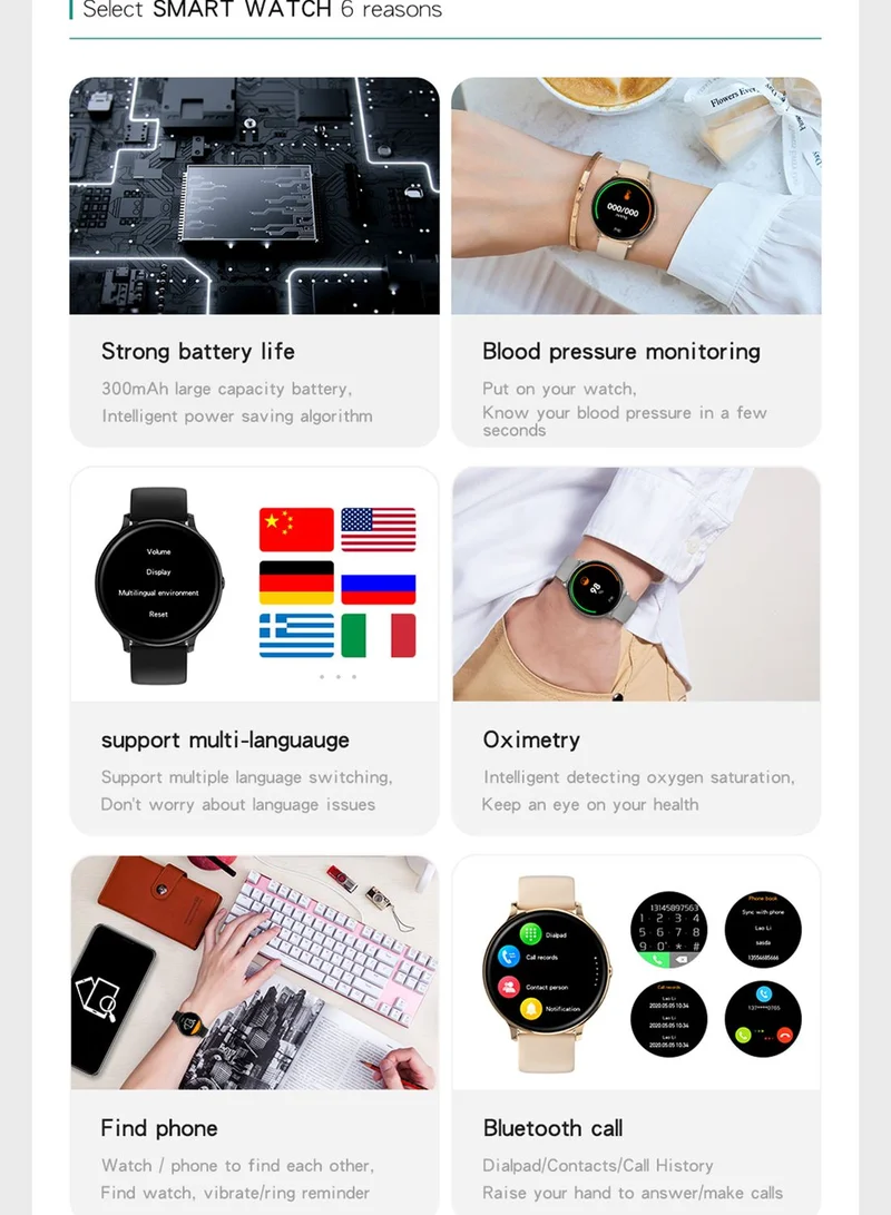 Seventy Five Smart Watch With Fitness And Calling Features