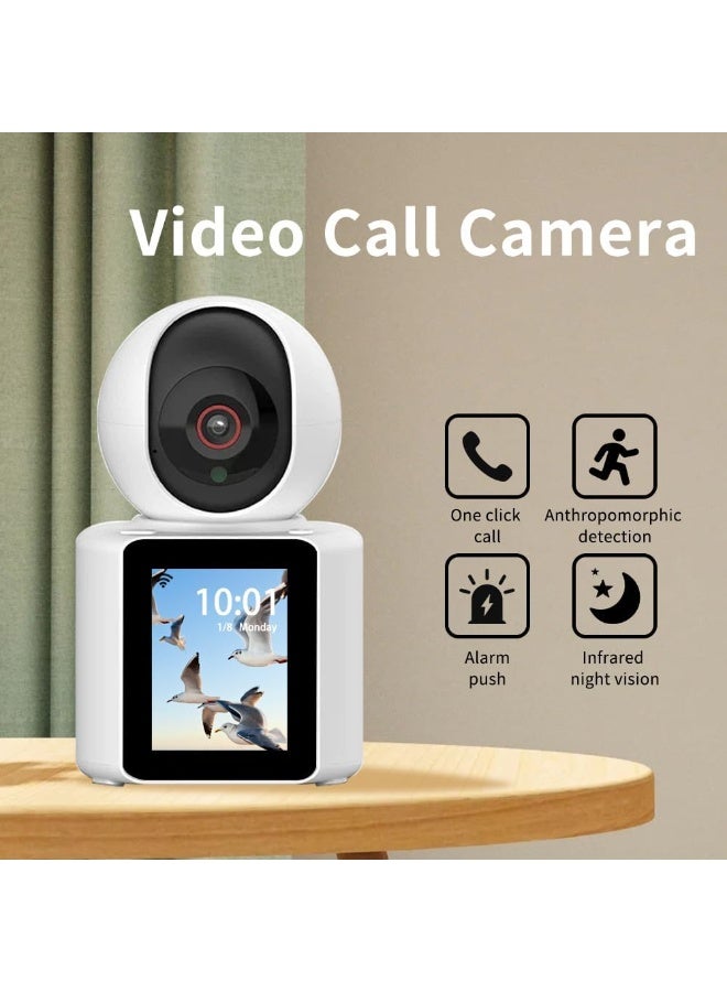 منتقي Two-Way Pet Camera with 2.8” HD Screen, 1080P Indoor Home Security Camera, WiFi Smart Video Calling Pet Monitor, Motion Detection, Night Vision, App Control - Image 5