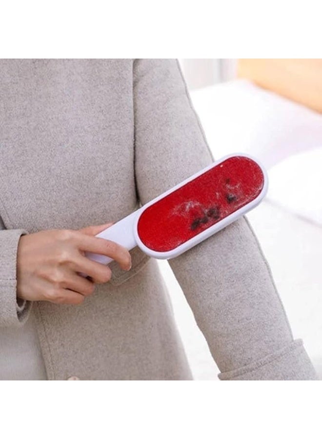 3 PCS One Hand Operate Clothes Lint Remover Magic Static Brush Reusable Lint Roller Cleaning Brush Catdog Shaving Pet Hair Remover - Image 4