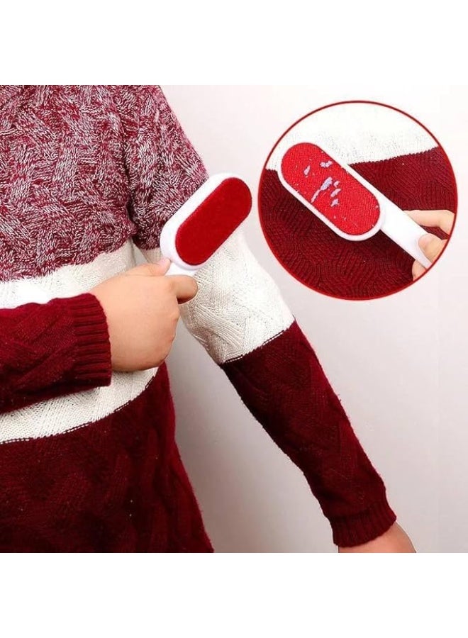 3 PCS One Hand Operate Clothes Lint Remover Magic Static Brush Reusable Lint Roller Cleaning Brush Catdog Shaving Pet Hair Remover - Image 5