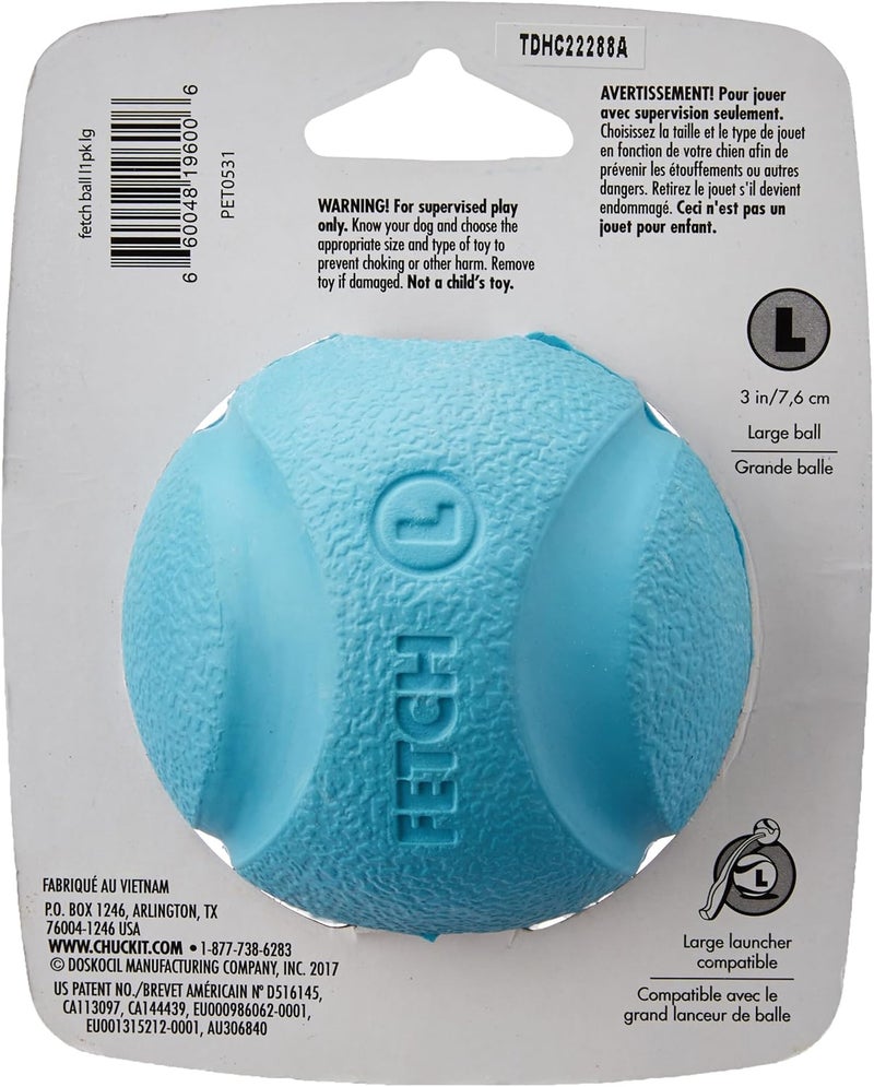 Chuckit! Fetch Dog Ball - Durable Rubber Toy for Large Dogs, Compatible with Launchers - Image 5