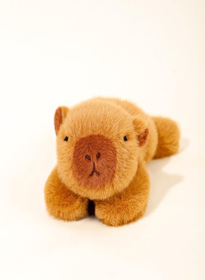 Ditucu Cute Capybara Stuffed Animal Soft Capibara Plush Doll Small Plushies Toys Gifts for Kids Brown 7.8 inch - Image 3
