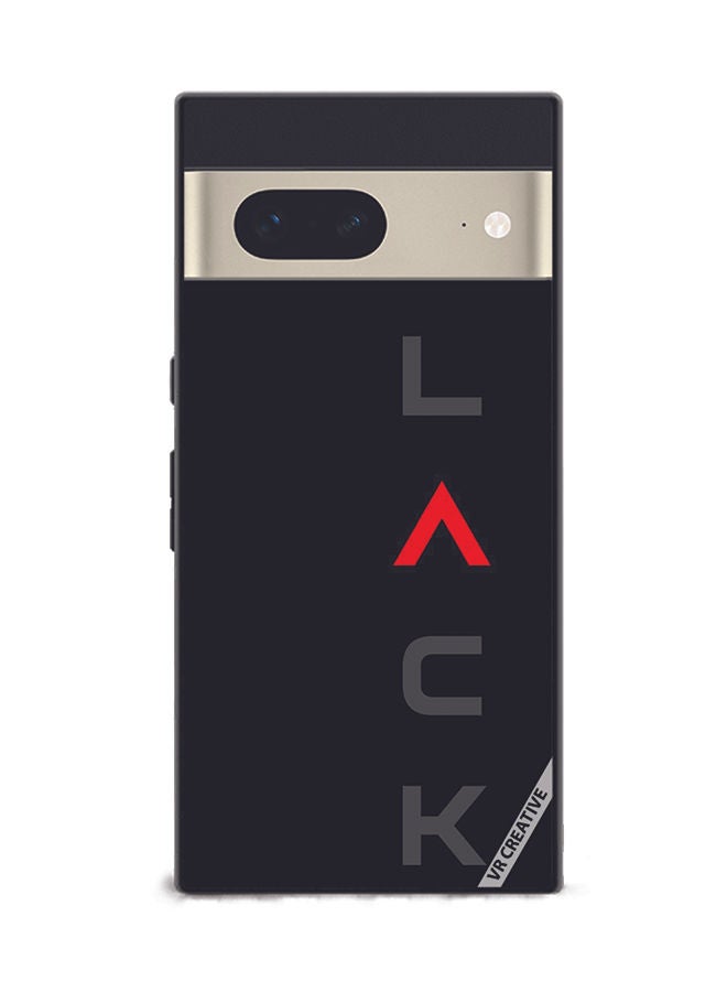 VR CREATIVE Protective Case Cover For Google Pixel 7 Black Design Multicolour - Image 1