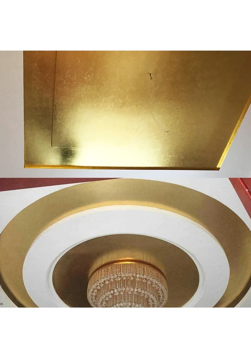 13x13.5cm Gifts decorativeB gold 100 sheets/pack Nail art DIY artwork decoration Genuine antique copper foil - Image 5