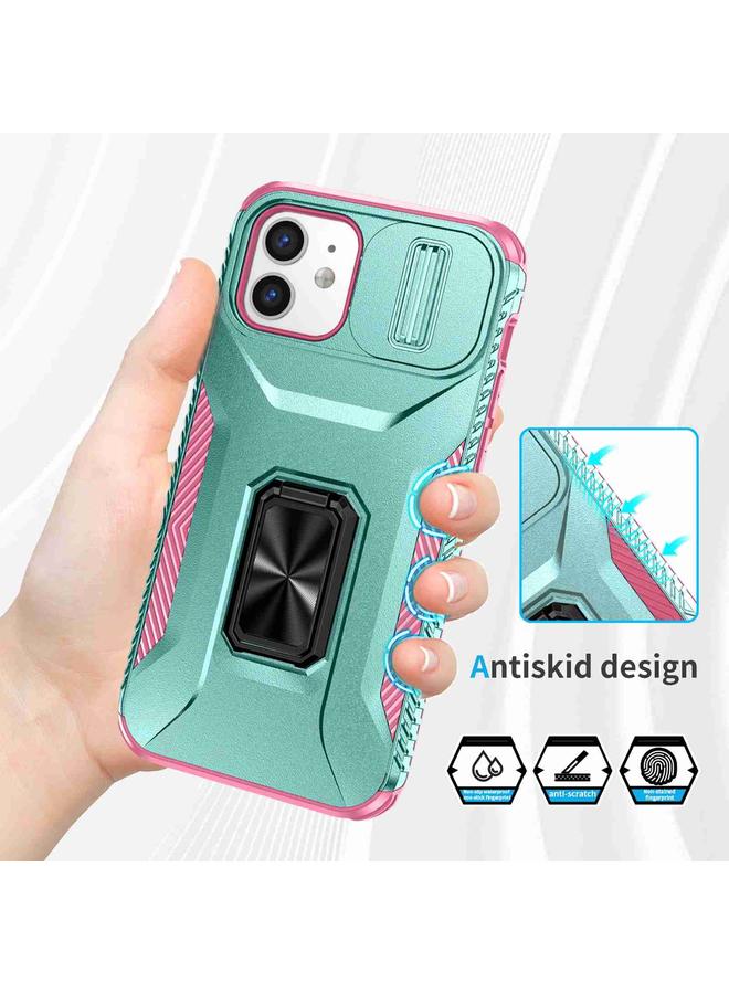 زبون جراب لهاتف iPhone 12 / 12 Pro مع حامل كاميرا منزلق - Image 2