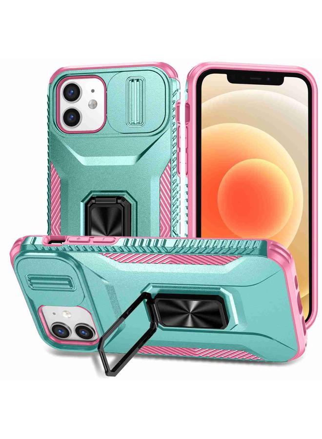 زبون جراب لهاتف iPhone 12 / 12 Pro مع حامل كاميرا منزلق - Image 1