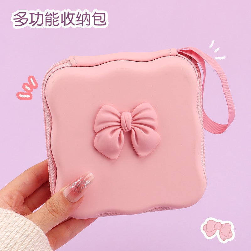 Multifunctional Digital Accessories Data Cable Storage Bag Headset Charger Ccd Camera Portable Finishing Bag Large Capacity - Image 1