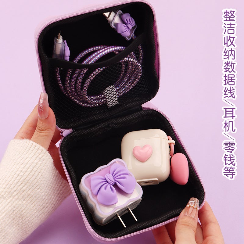 Multifunctional Digital Accessories Data Cable Storage Bag Headset Charger Ccd Camera Portable Finishing Bag Large Capacity - Image 4