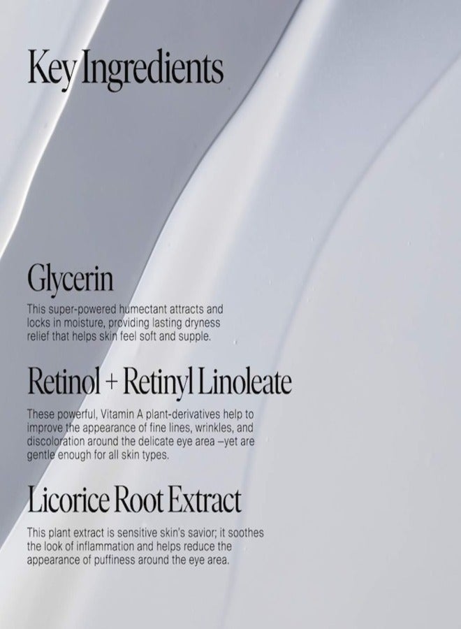 SUMMER FRIDAYS Summer Fridays Jet Lag Night Eye Serum with Gentle Retinol Blend for Fine Lines & Wrinkles - 15ml  - Image 5