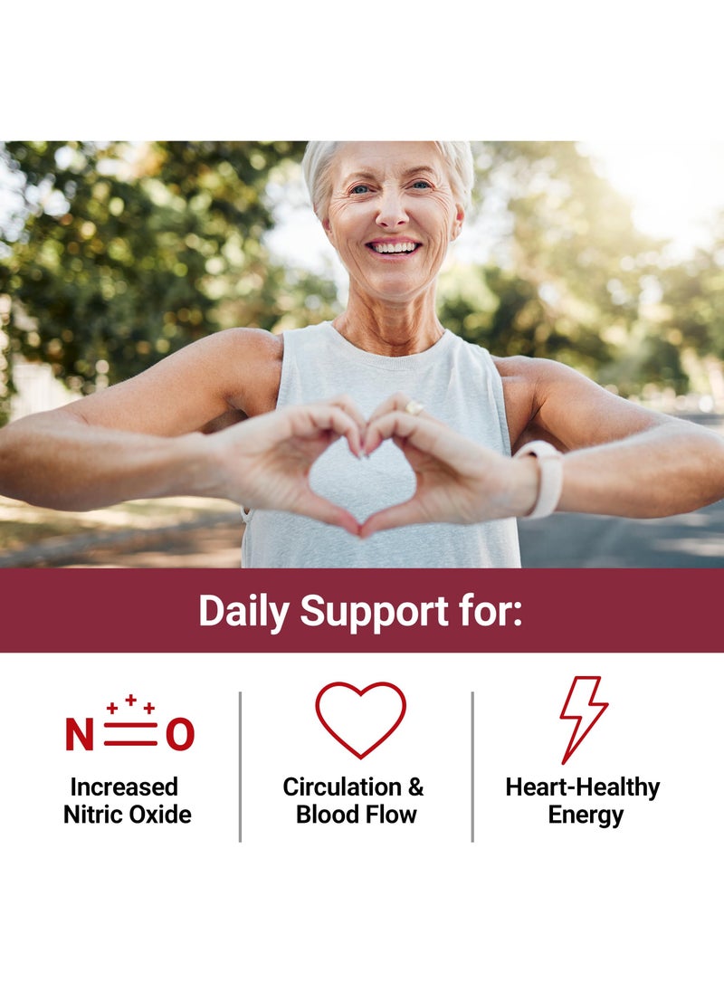 Force Factor Total Beets Blood Pressure Support Supplements with Beet Powder, Great-Tasting Beets Chewables for Heart-Healthy Energy, and Increased Nitric Oxide, 60 Chews  - Image 3