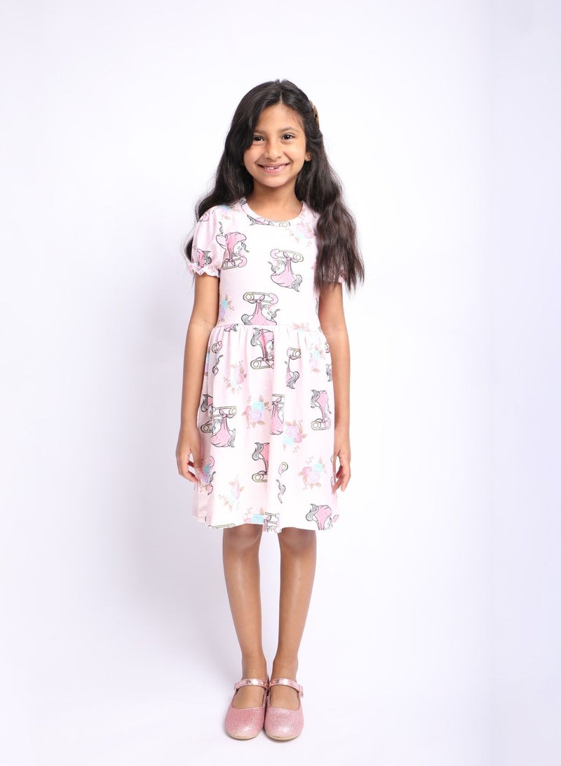 Lantique Baby dress, Rose, s 6 Year