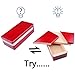 DC-BEAUTIFUL DCBEAUTIFUL Impossible Puzzle Master Secret Opening Wooden Red Magic Box with Secret Drawer Mysterious Gift Puzzle - Image 3