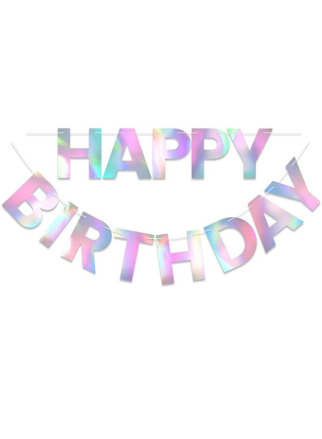 لافتة عيد ميلاد سعيد لامعة بطول 9 أقدام - لافتة خلفية جاهزة للتعليق بدون أعمال يدوية للحفلات، للبالغين والأطفال والأولاد والبنات - ديكورات أعياد الميلاد ولوازم الحفلات - Image 1