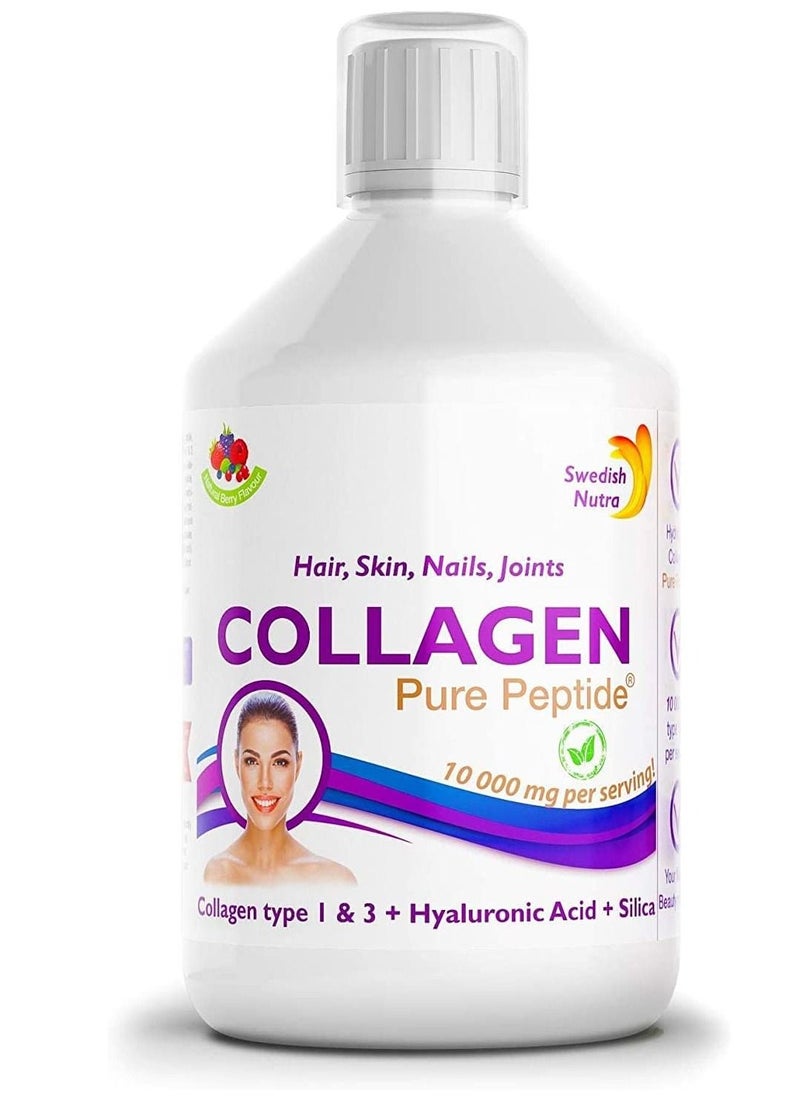 Swedish Nutra Collagen 10000 Fish Liquid 500ml  - Image 2