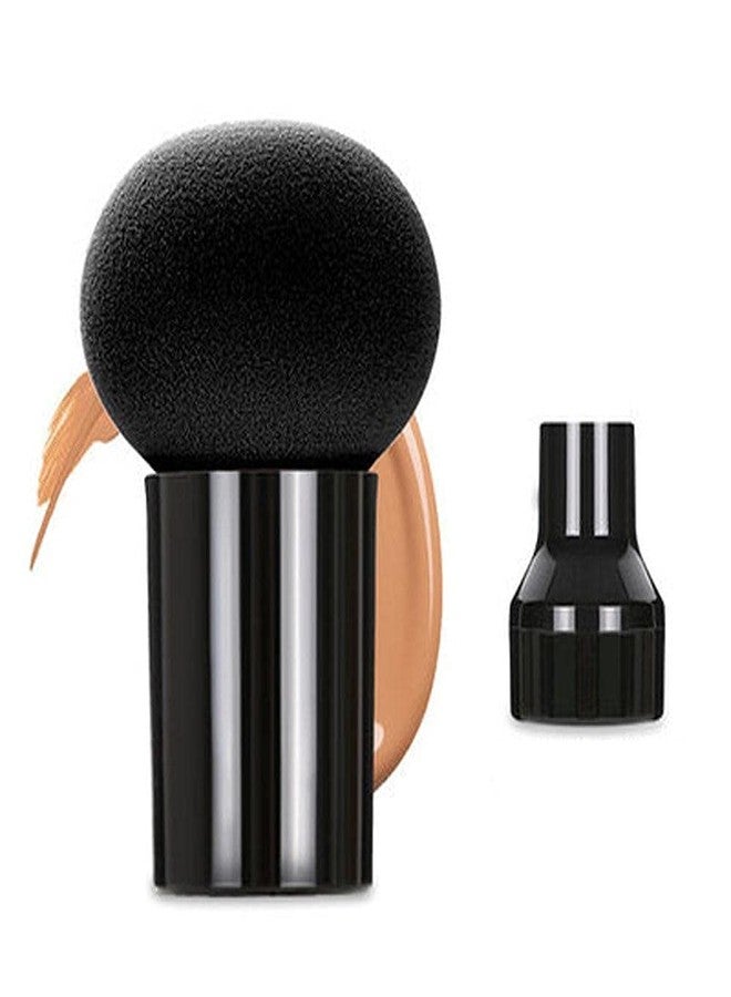 داتناسياد مجموعة إسفنجات تجميلية من داتناساياد، قطعة واحدة مع علبة، إسفنجة بودرة على شكل فطر، إسفنجة تجميل، إسفنجة وجه، إسفنجات مكياج خالية من اللاتكس، فرش مكياج لكريم الأساس والكونسيلر، جافة ومبللة - Image 3