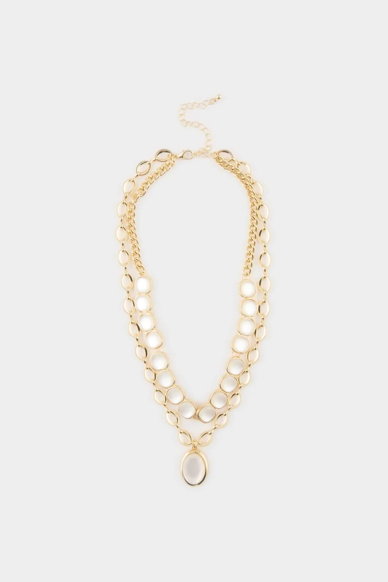 Woman 2 Piece Necklace Set