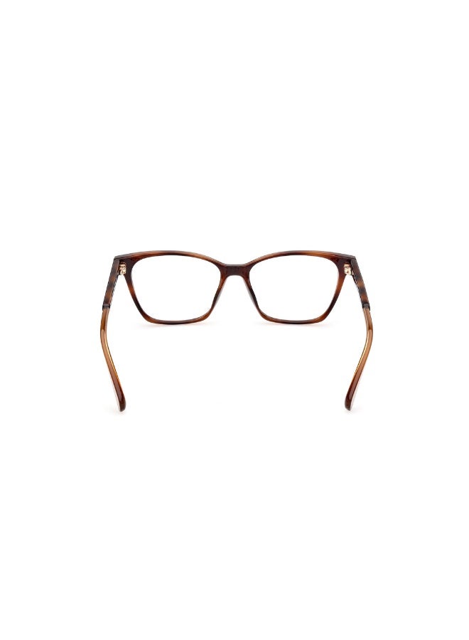 ماكس اند كو نظارة طبية بشكل مربع للنساء بأذرع بلاستيكية MO5072  مقاس 53 - دارك هافانا - Image 4