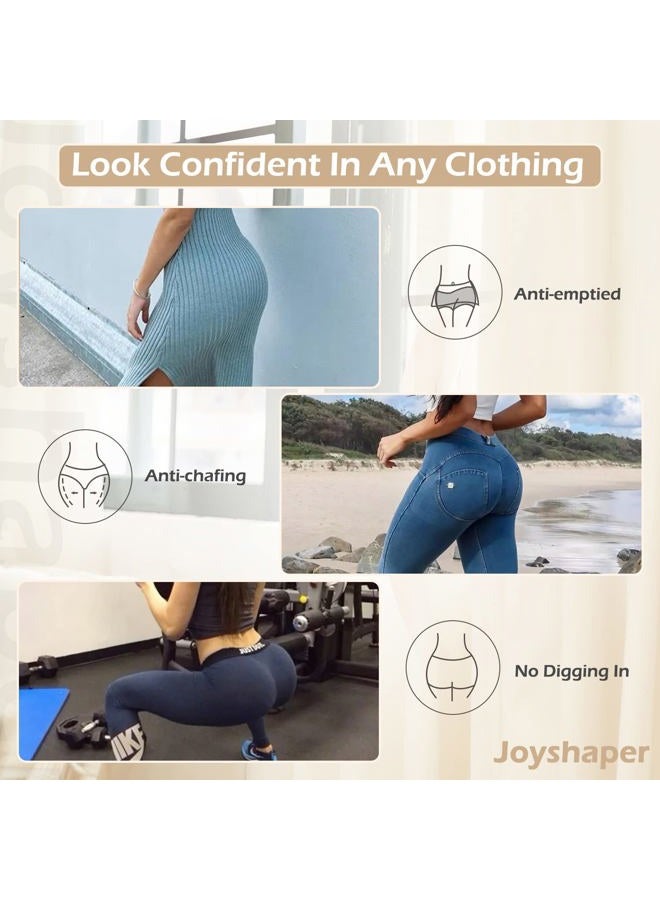 JOYSHAPER Slip Shorts for Anti Chafing Thigh Bands Underwear (Beige-1, Small), Beige-1, S - Image 5