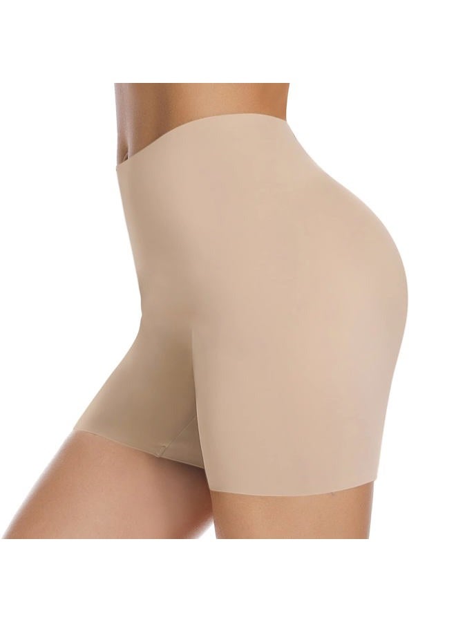 JOYSHAPER Slip Shorts for Anti Chafing Thigh Bands Underwear (Beige-1, Small), Beige-1, S - Image 1