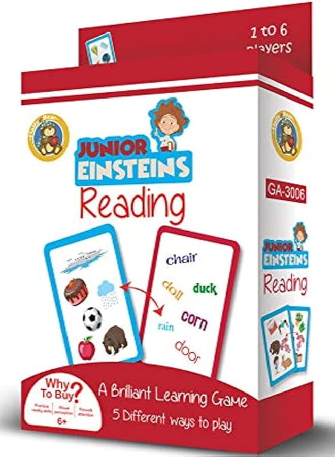 Fluffy Bear GA-3006 Reading Cards Game - Multi Color