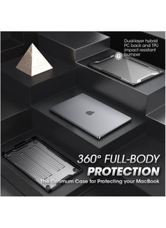 SupCase Unicorn Beetle Series Case for MacBook Pro 14 Inch (2021 Release) A2442 M1 Pro / M1 Max, Dual Layer Hard Shell Protective Cover for MacBook Pro 14" with Touch ID (Black)  - Image 5