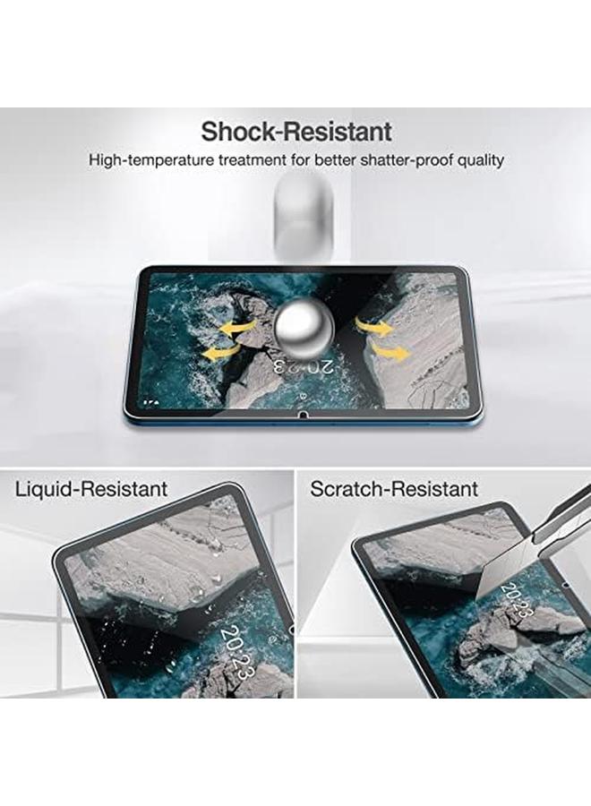 Procases 2 Pack Screen Protector For Nokia T21 2023 Nokia T20 2021 Tablet 10.36 Inch Screen Protector Tempered Glass Screen Film Guard 9H Hardness Ultra Thin Nokia T21 T20 10.4 Inch - Image 4
