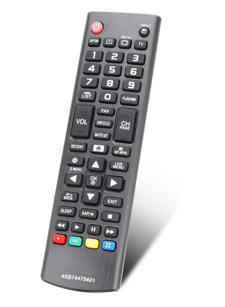 AKB74475401 Remote Control Compatible Replacement for LG TV 43LF5900 43UF6400 43UF6430 43UF6800 43UF6900 43UF7590 43UF7600 49LF5900 49UF6400 49UF6430 49UF6490 49UF6800 49UF6900 49UF759 - Image 1